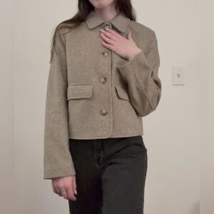 Women’s cropped chore jacket